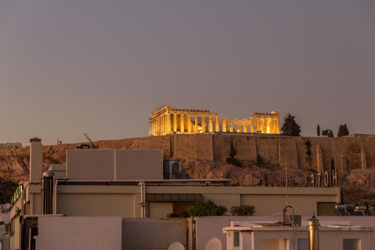 Minimal Apartment On The Shadow Of The Acropolis Athens Exterior photo